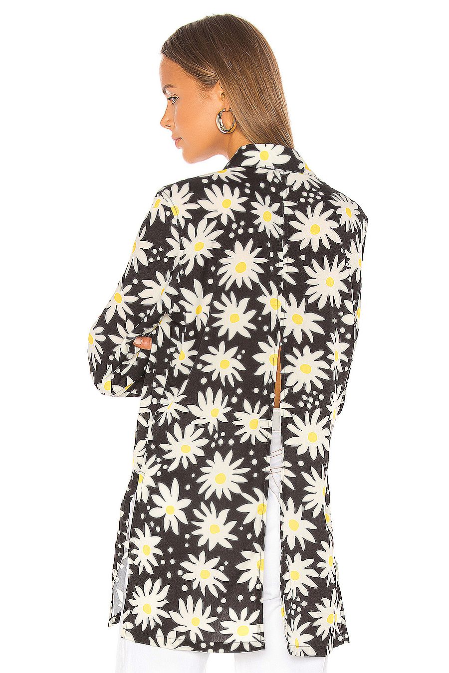 Solid and striped button down shirt Clearance