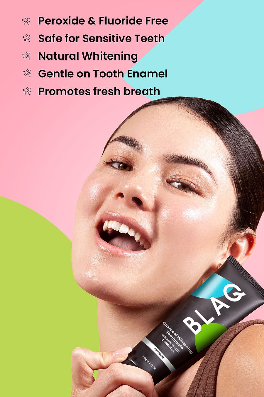 BLAQ Charcoal Whitening Toothpaste