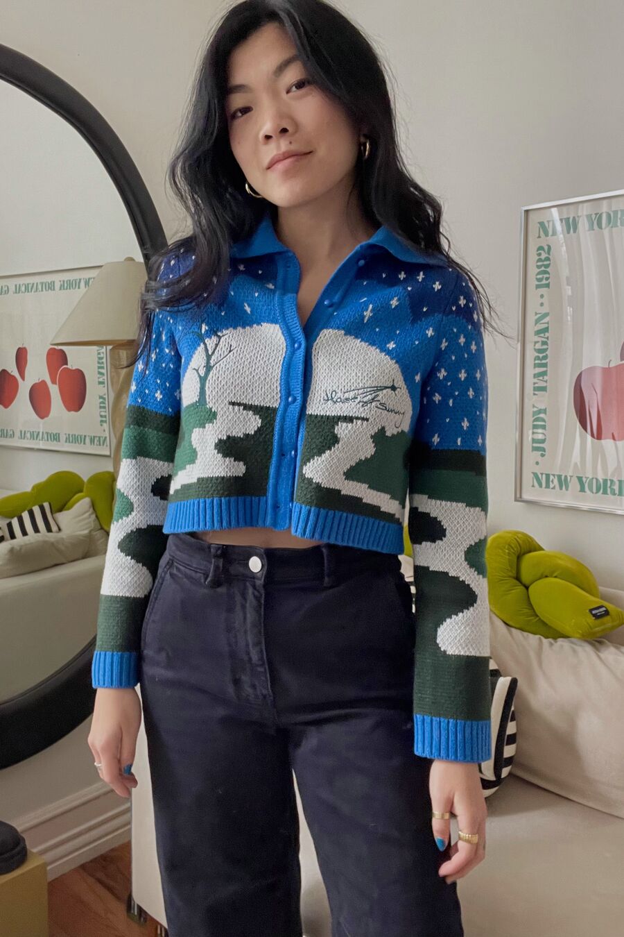 HOUSE OF SUNNY Night Tripper Cardigan 