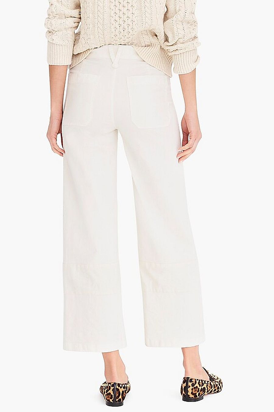 Point Sur Washed Wide-Leg Crop Pant 