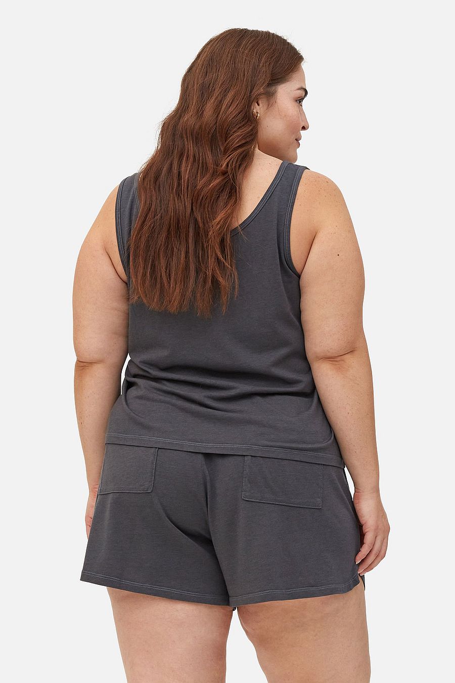 LABEL Tencel Sleep Short - Charcoal 