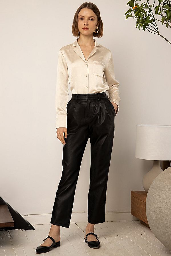 PIXIE MARKET Jesse Leather Trousers 