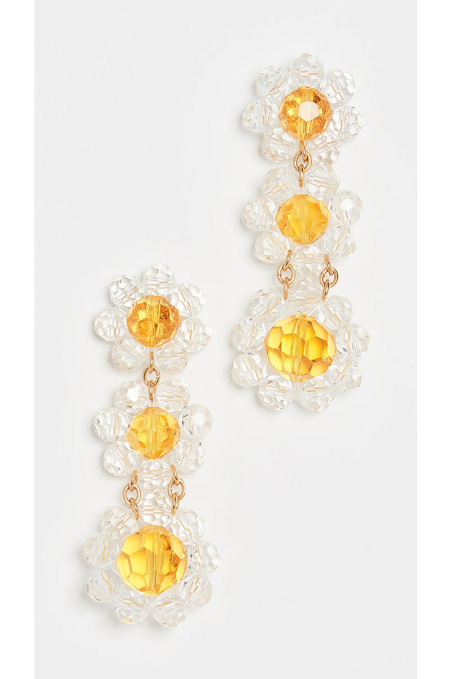 For Love Lemons Daisy Beaded Earrings The Lobby