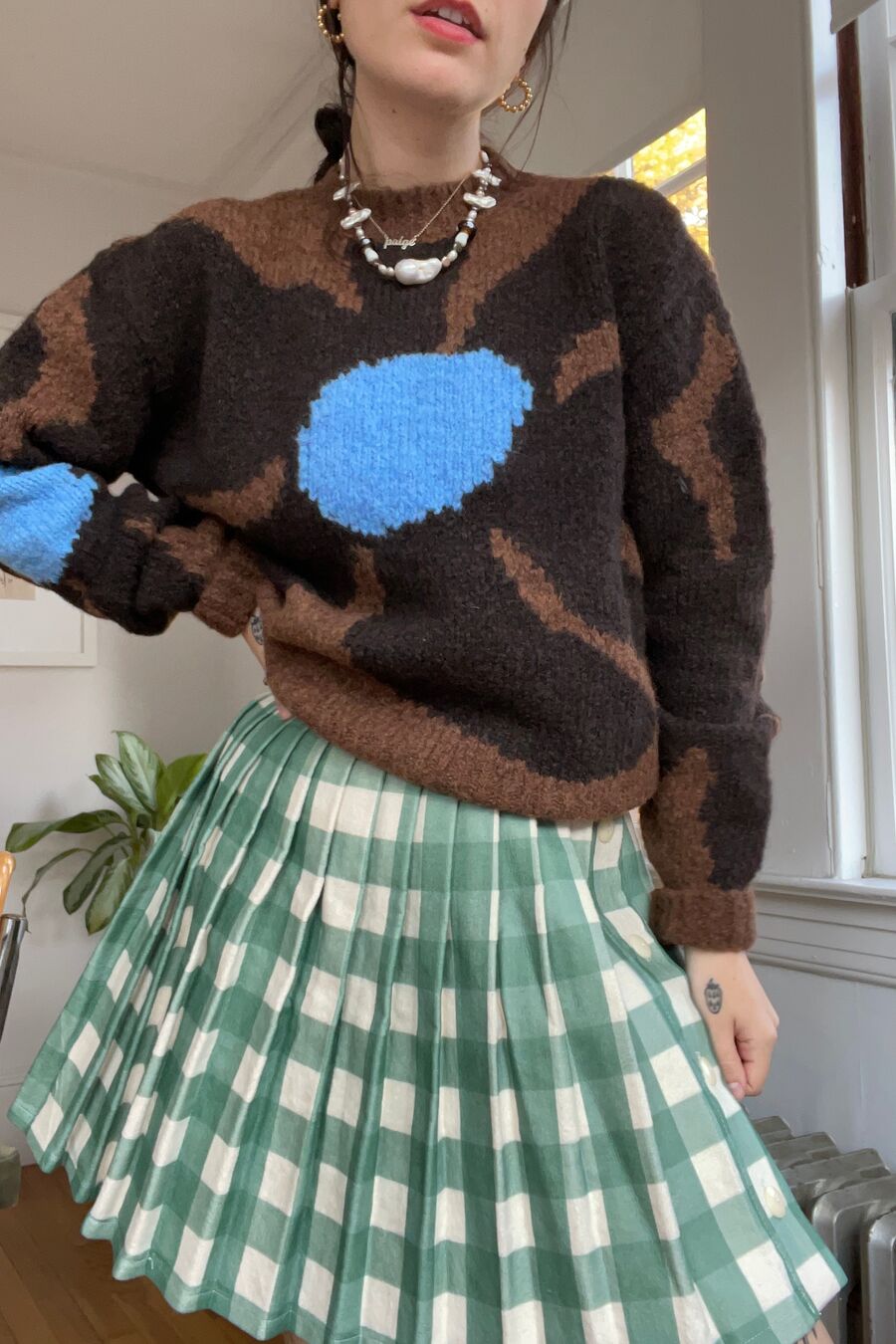 PALOMA WOOL Hana Sweater - Dark Brown | The Lobby PALOMA WOOL Hana Sweater - Dark Brown | The Lobby