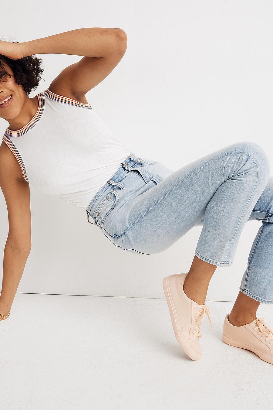 MADEWELL The Curvy Perfect Vintage Jean 