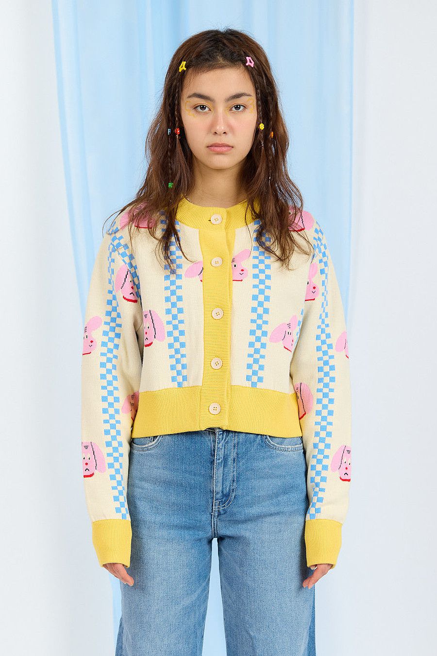 KINA AND TAM The Pet Peeves Cardigan 