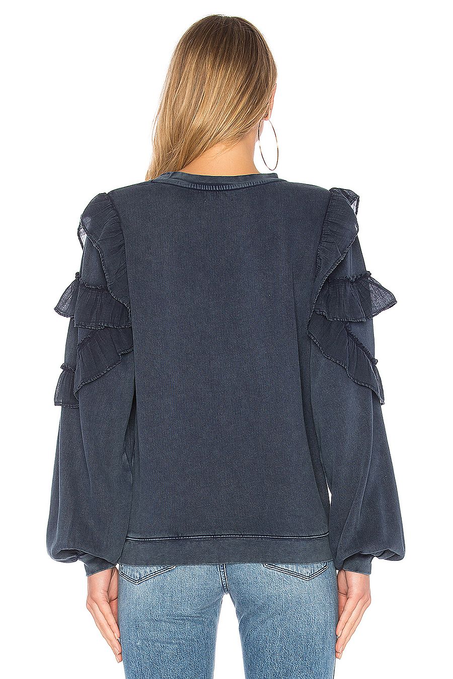 tularosa cat ruffle sweater