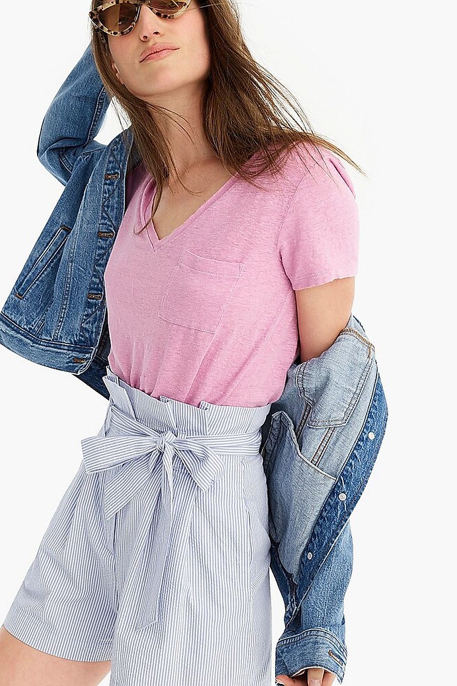 j crew pocket tee