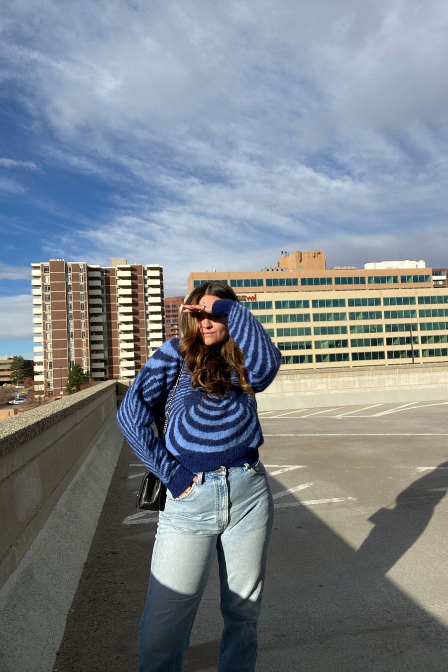 PALOMA WOOL Matrix Sweater - Dark Navy 