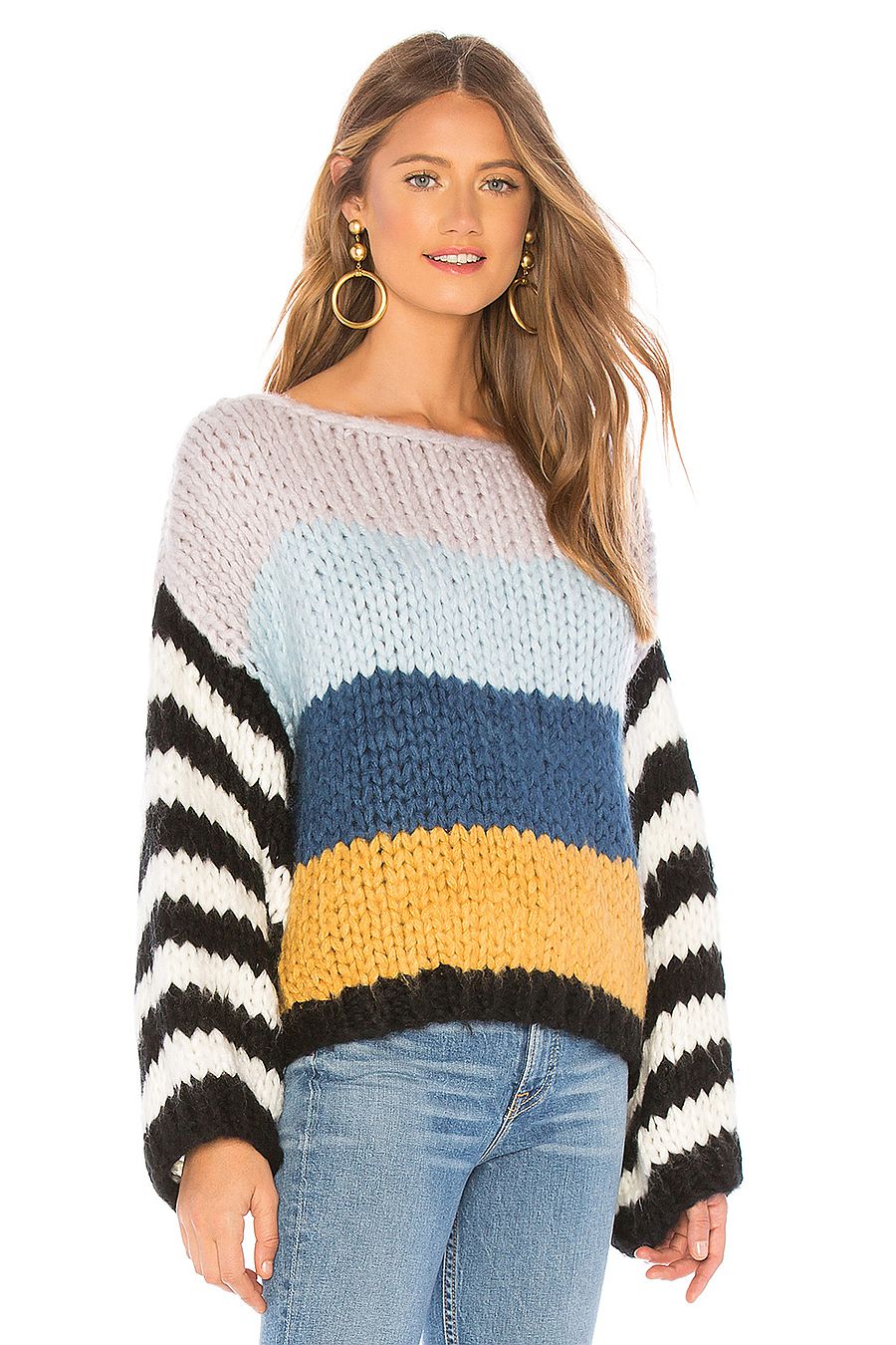 BLANK NYC Chunky Stripe Sweater | The Lobby
