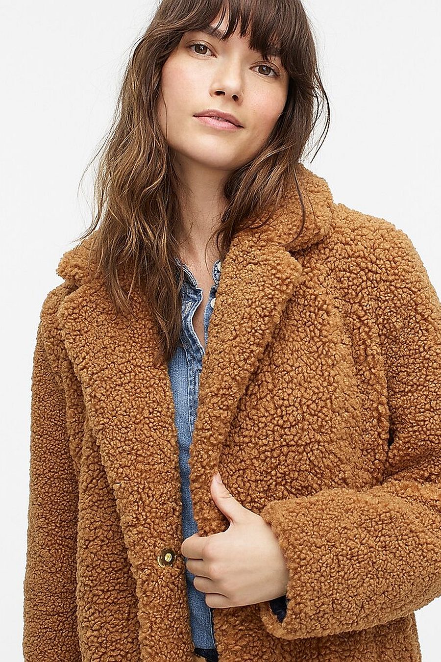 Teddy sherpa topcoat Clearance