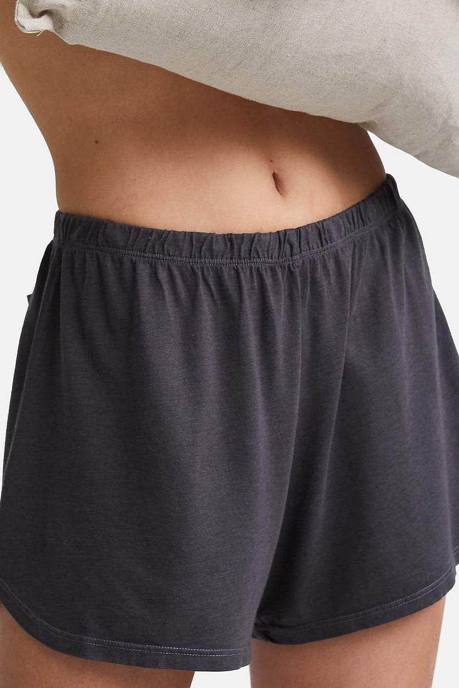 LABEL Tencel Sleep Short - Charcoal 